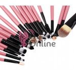 Pensule de Make-up 20 bucati Pink Profesionale Pensule de Make-up 20 bucati Pink Profesionale